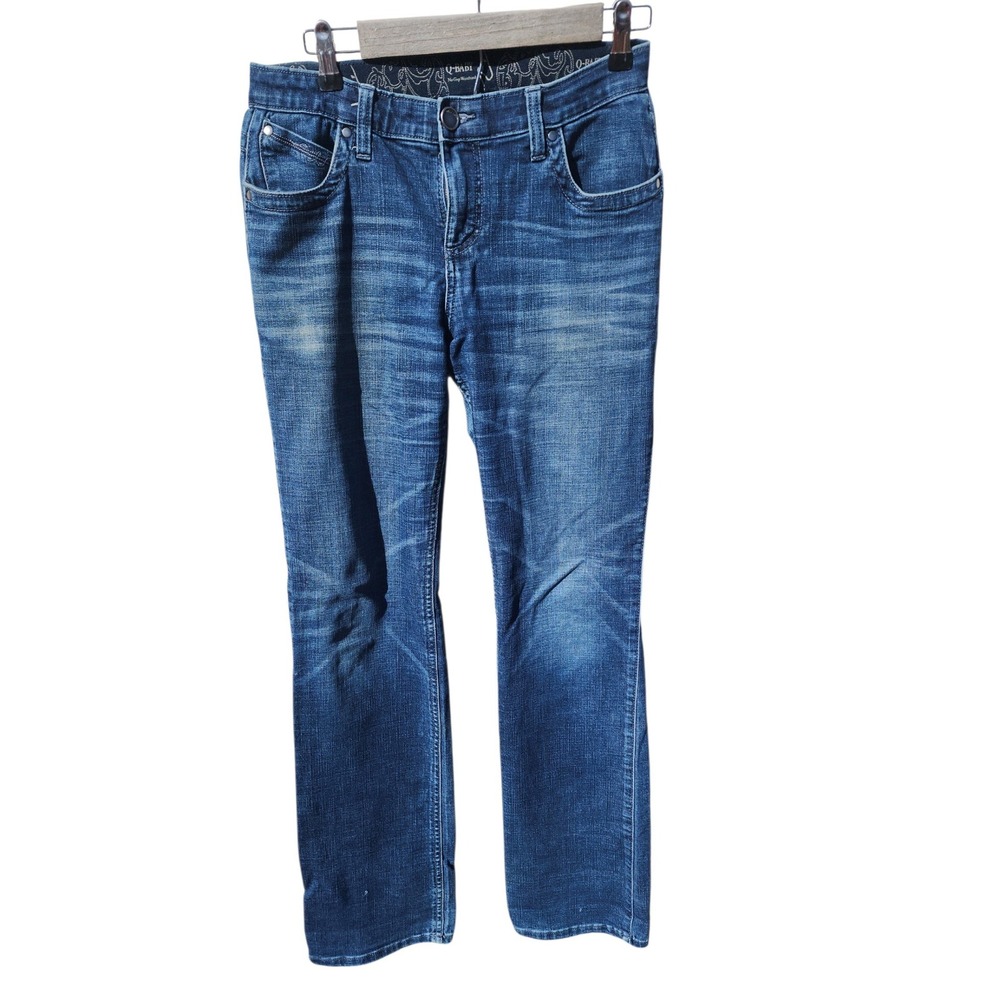 Wrangler Q-Baby Ultimate Riding Jeans Medium Wash Bootcut WRQ20NW Size‎ 5/6x34